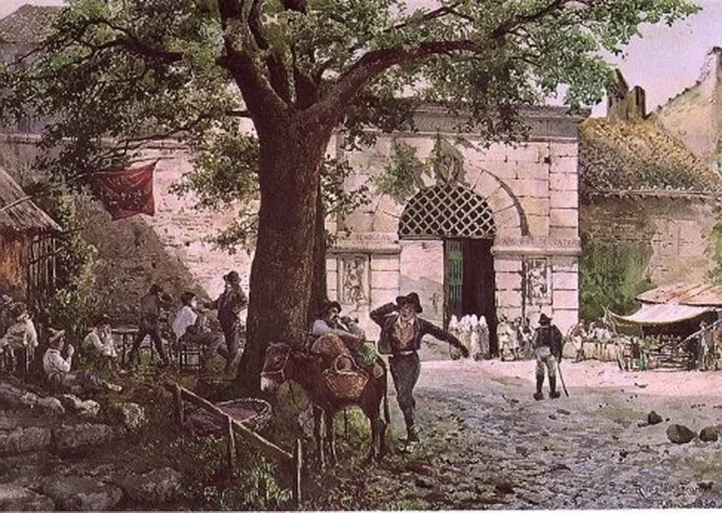 Porta Angelica, Rione XIV - Borgo